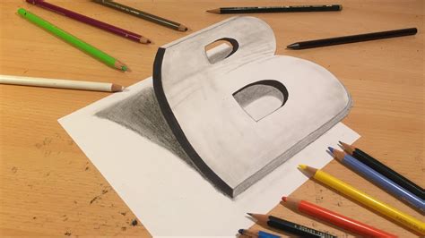 3d buchstaben zeichnen|3d lettering zeichnen.